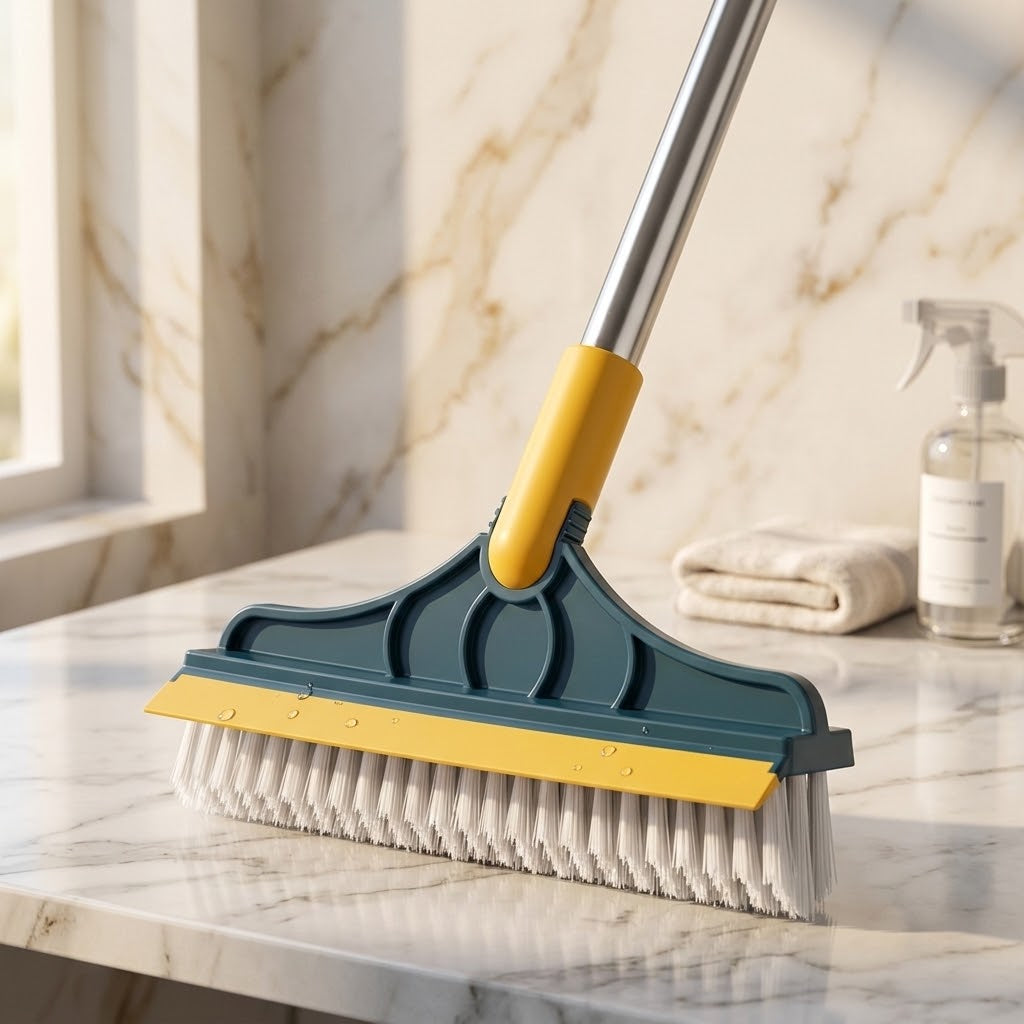 2 in1 Floor Scrub Cleaning Brush Wiper ( Pack of 2)