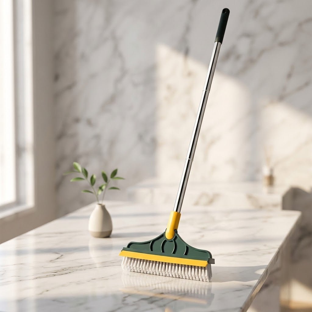 2 in1 Floor Scrub Cleaning Brush Wiper ( Pack of 2)