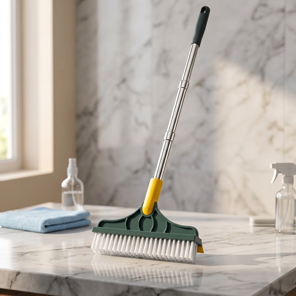 2 in1 Floor Scrub Cleaning Brush Wiper ( Pack of 2)